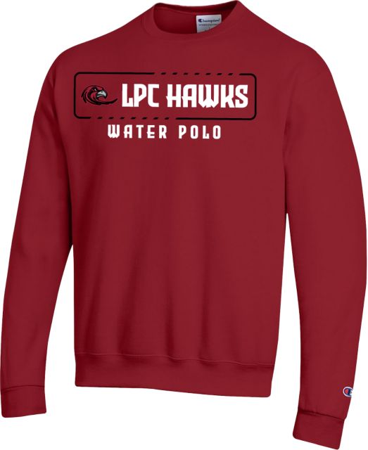 Las Positas Champion Fleece Crew LPC Hawks - Water Polo - ONLINE ONLY