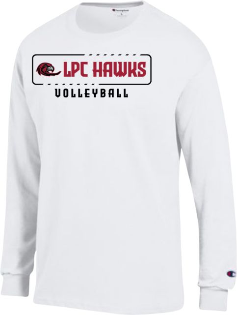 Las Positas Champion Long Sleeve T Shirt LPC Hawks - Volleyball - ONLINE ONLY