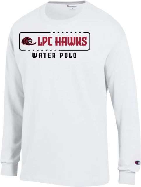 Las Positas Champion Long Sleeve T Shirt LPC Hawks - Water Polo - ONLINE ONLY