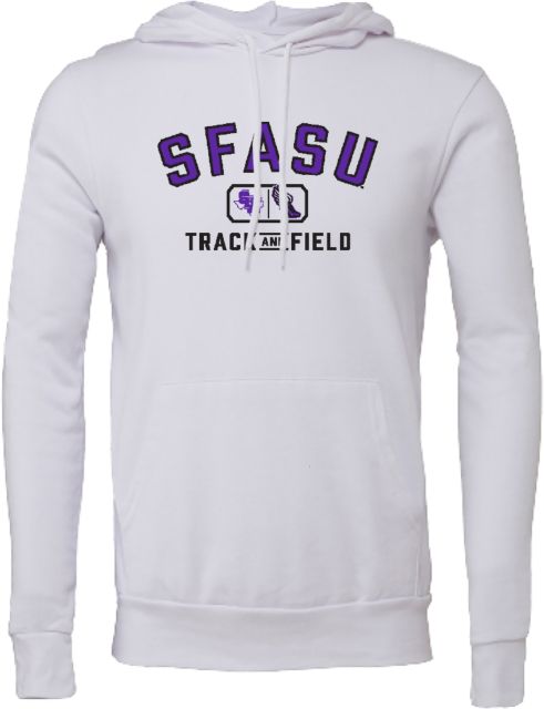 Stephen F Austin Bella + Canvas Fleece Hood SFASU Track and Field Lock Up - ONLINE ONLY