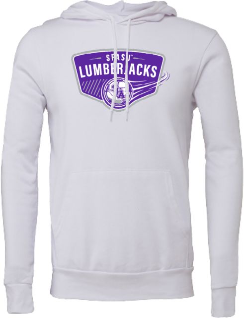 Stephen F Austin Bella + Canvas Fleece Hood SFA Lumberjacks Soccer Shield - ONLINE ONLY