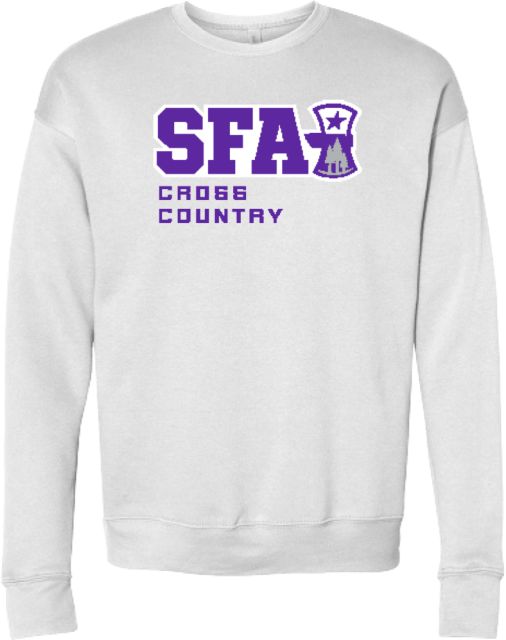 Stephen F Austin Bella + Canvas Fleece Crew SFA Athletics - ONLINE ONLY