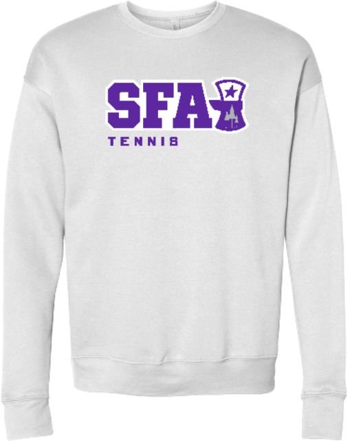 Stephen F Austin Bella + Canvas Fleece Crew SFA Tennis - ONLINE ONLY