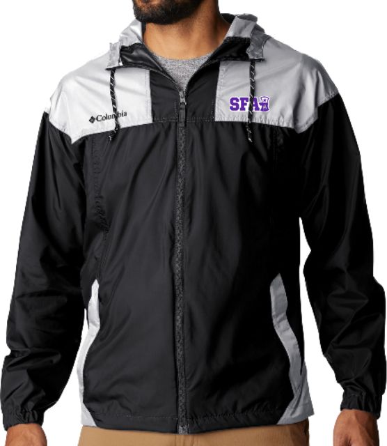 Stephen F Austin Columbia Flash Challenger Windbreaker SFA Athletics Word Mark - ONLINE ONLY