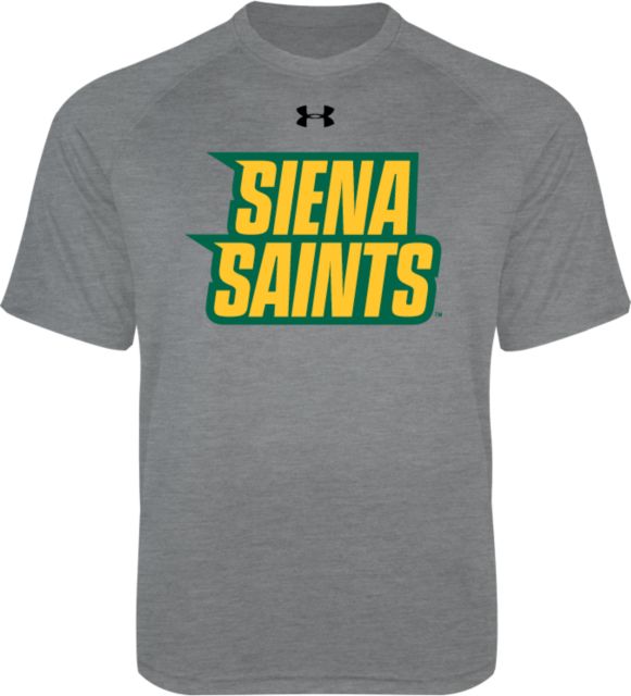 Siena Under Armour Youth Tech Tee Saints Wordmark - ONLINE ONLY