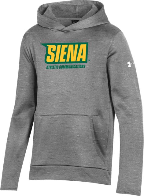 Siena Under Armour Youth Fleece Hoodie Siena Athletic Communications - ONLINE ONLY