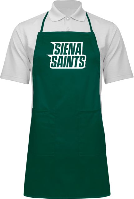 Siena Full Length Apron Siena Saints Wordmark Stacked - ONLINE ONLY