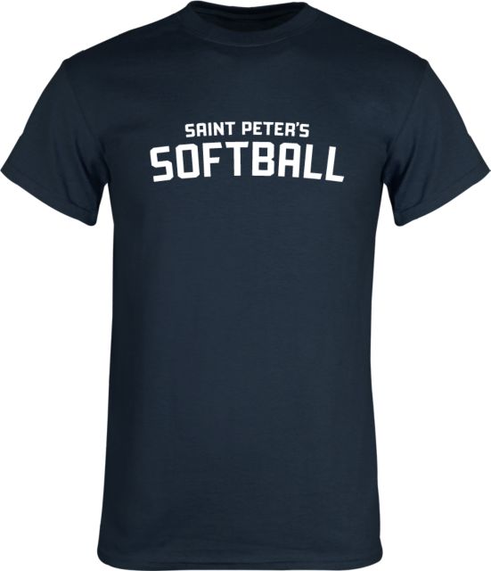 Saint Peters T Shirt Arched Lockup Softball - ONLINE ONLY