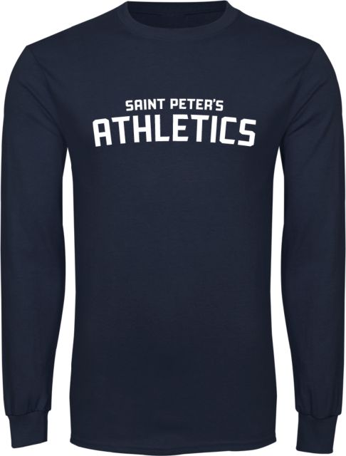 Saint Peters Long Sleeve T Shirt Arched Lockup Athletics - ONLINE ONLY