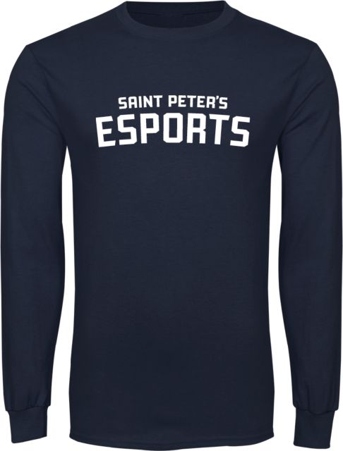 Saint Peters Long Sleeve T Shirt Arched Lockup Esports - ONLINE ONLY