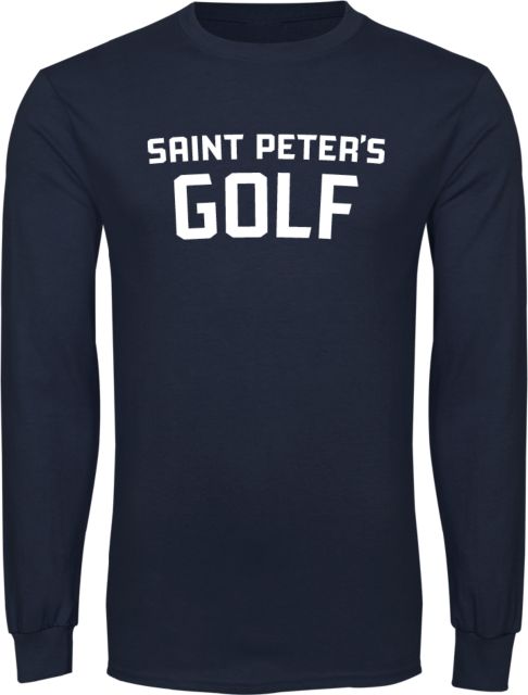 Saint Peters Long Sleeve T Shirt Arched Lockup Golf - ONLINE ONLY