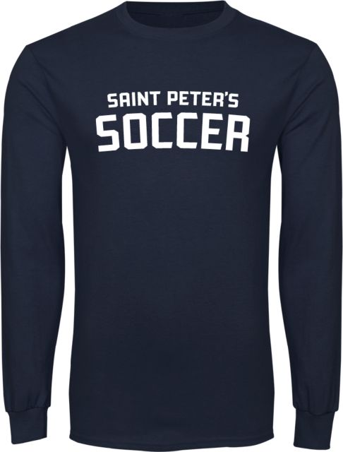 Saint Peters Long Sleeve T Shirt Arched Lockup Soccer - ONLINE ONLY