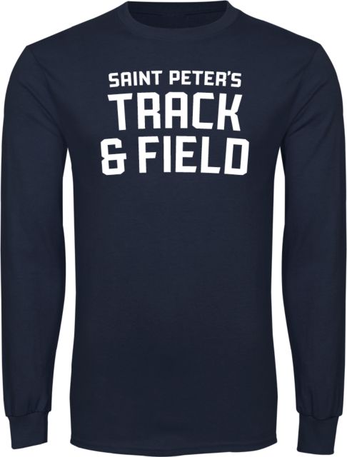 Saint Peters Long Sleeve T Shirt Arched Lockup Track and Field - ONLINE ONLY