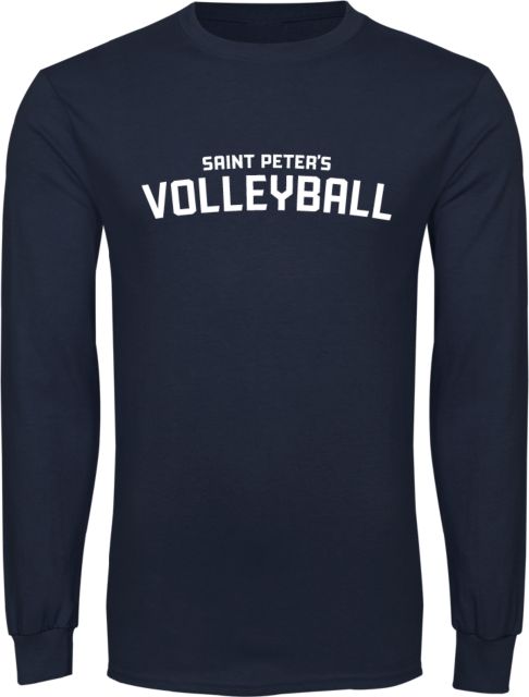 Saint Peters Long Sleeve T Shirt Arched Lockup Volleyball - ONLINE ONLY