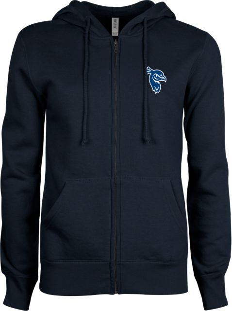 Saint Peters ENZA Ladies Fleece Full Zip Hoodie Saint Peters Mascot Head - ONLINE ONLY