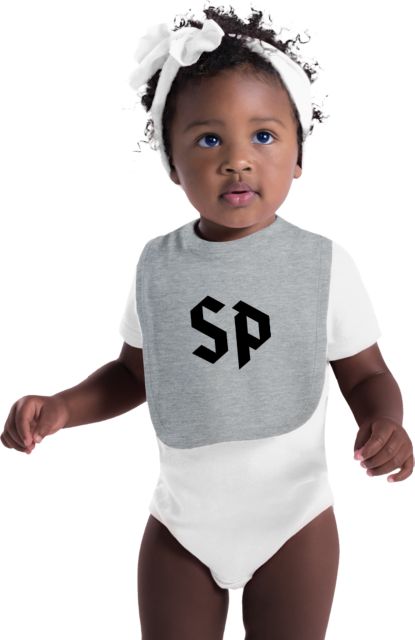 Saint Peters Baby Bib Saint Peters Monogram - ONLINE ONLY