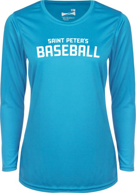 Saint Peters Ladies Syntrel Performance Longsleeve Shirt Arched Lockup Baseball - ONLINE ONLY