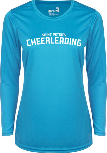 Saint Peters Ladies Syntrel Performance Longsleeve Shirt Arched Lockup Cheerleading - ONLINE ONLY