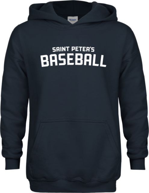 Saint Peters Youth Fleece Hoodie Arched Lockup Baseball - ONLINE ONLY