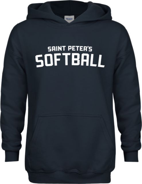 Saint Peters Youth Fleece Hoodie Arched Lockup Softball - ONLINE ONLY