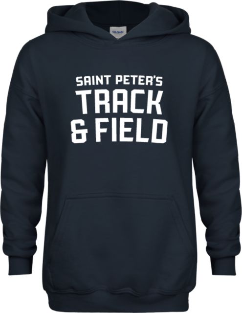 Saint Peters Youth Fleece Hoodie Arched Lockup Track and Field - ONLINE ONLY