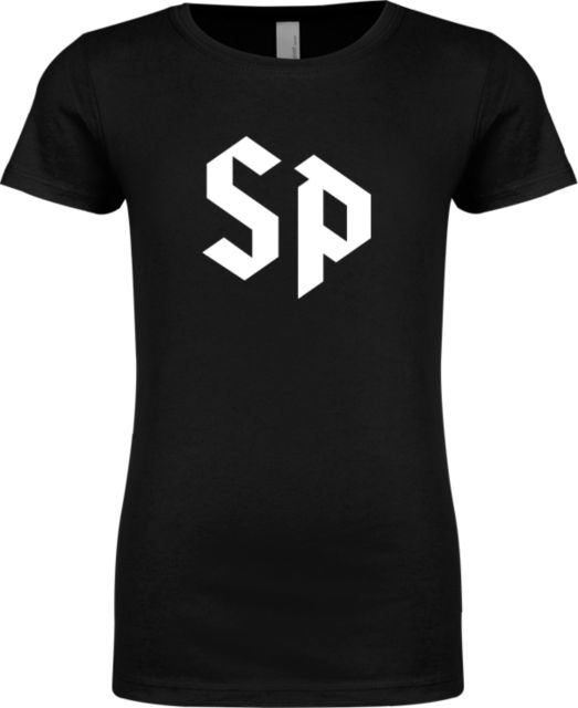 Saint Peters Next Level Girls Fashion Fit T Shirt Saint Peters Monogram - ONLINE ONLY