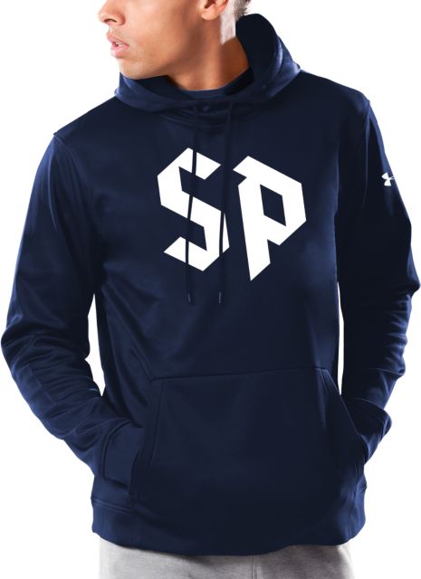 Saint Peters Under Armour Armour Fleece Hoodie Saint Peters Monogram - ONLINE ONLY