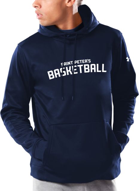 Saint Peters Under Armour Armour Fleece Hoodie Arched Lockup Basketball - ONLINE ONLY