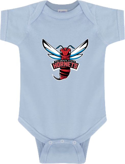 Delaware State Infant Bodysuit Delaware State Primary Athletic Mark - ONLINE ONLY