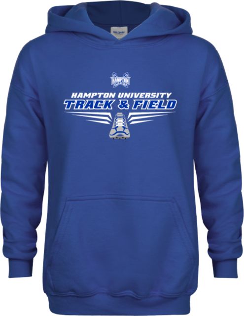 Hampton Youth Fleece Hoodie Track and Field Shoe Design ONLINE ONLY