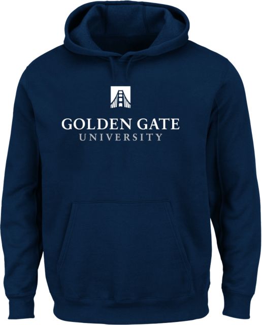 Golden Gate Extended Hoodie Golden Gate University Stacked - ONLINE ONLY