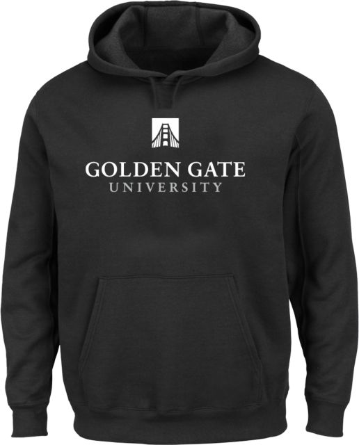 Golden Gate Extended Hoodie Golden Gate University Stacked - ONLINE ONLY