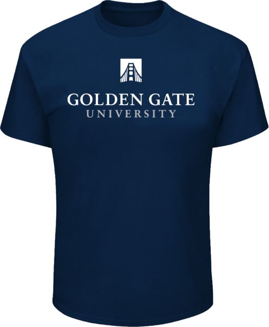 Golden Gate Tall T Shirt Golden Gate University Stacked - ONLINE ONLY