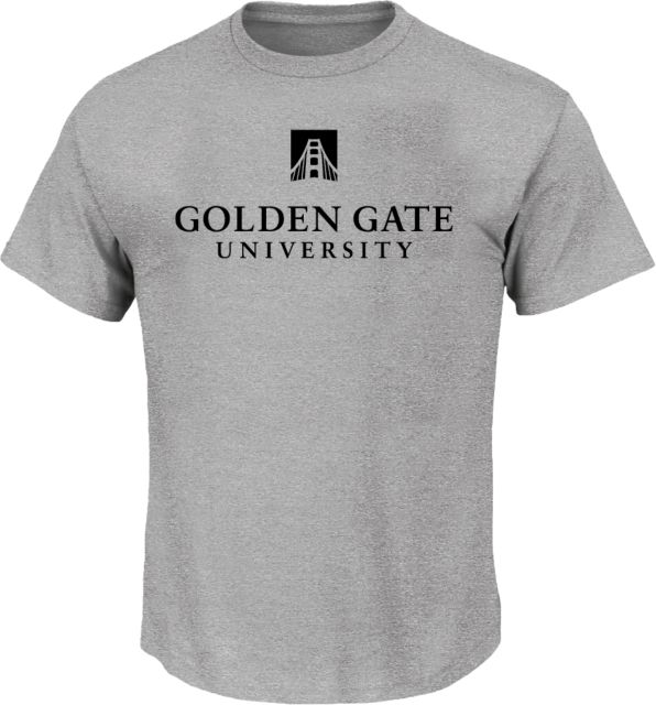 Golden Gate Tall T Shirt Golden Gate University Stacked - ONLINE ONLY