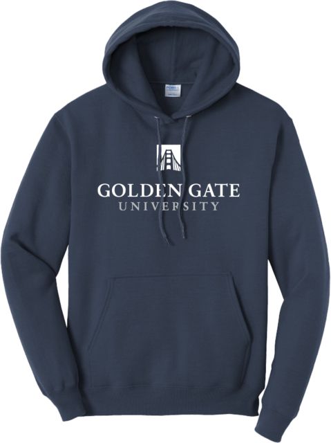 Golden Gate Tall Fleece Hoodie Golden Gate University Stacked - ONLINE ONLY