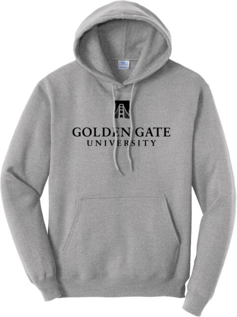 Golden Gate Tall Athletic Fleece Hoodie Golden Gate University Stacked - ONLINE ONLY
