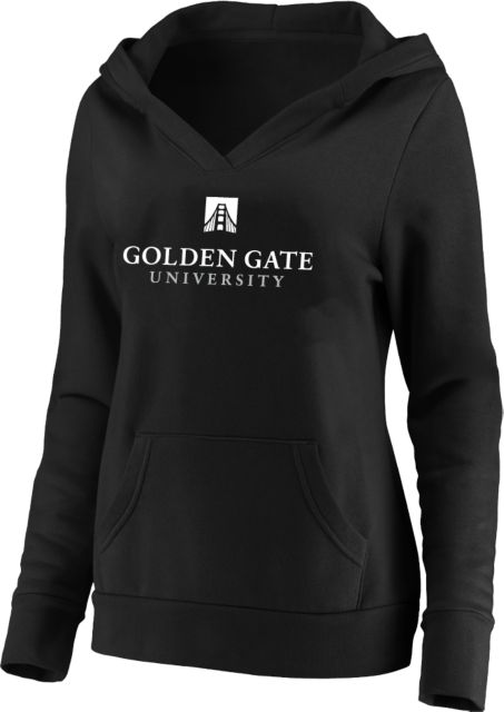 Golden Gate Womens Plus Hoodie Golden Gate University Stacked - ONLINE ONLY