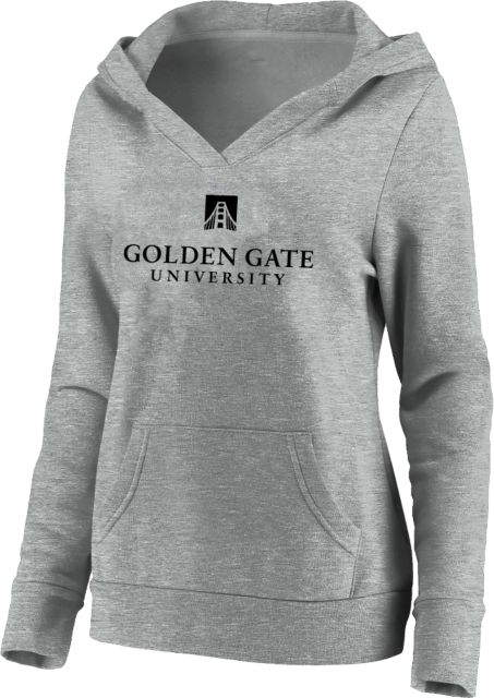 Golden Gate Womens Plus Hoodie Golden Gate University Stacked - ONLINE ONLY