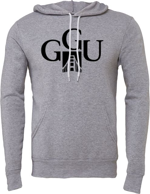 Golden Gate Bella + Canvas Fleece Hood Golden Gate University Insignia - ONLINE ONLY
