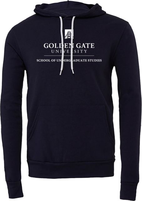 Golden Gate Bella + Canvas Fleece Hood School of Undergraduate Studies - Golden Gate University - ONLINE ONLY
