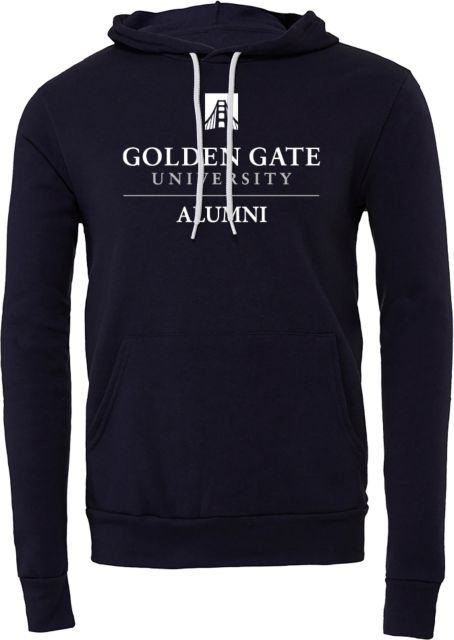 Golden Gate Bella + Canvas Fleece Hood Alumni - Golden Gate University - ONLINE ONLY