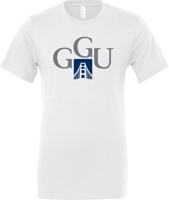 Golden Gate Bella + Canvas Jersey Cotton T Shirt Golden Gate University Insignia - ONLINE ONLY