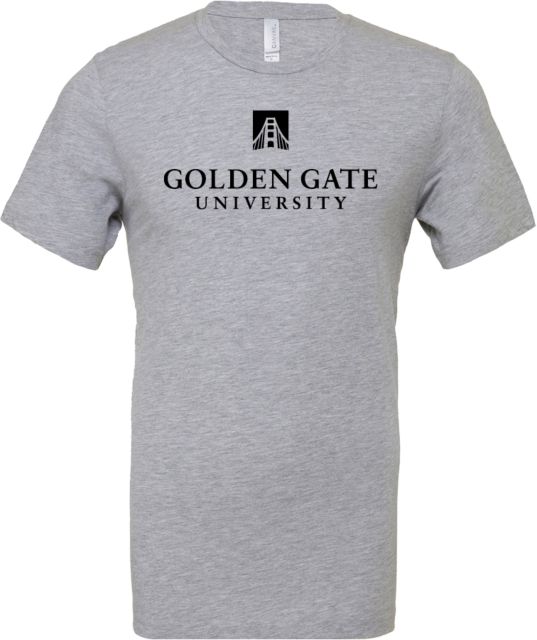 Golden Gate Bella + Canvas CVC T Shirt Golden Gate University Stacked - ONLINE ONLY
