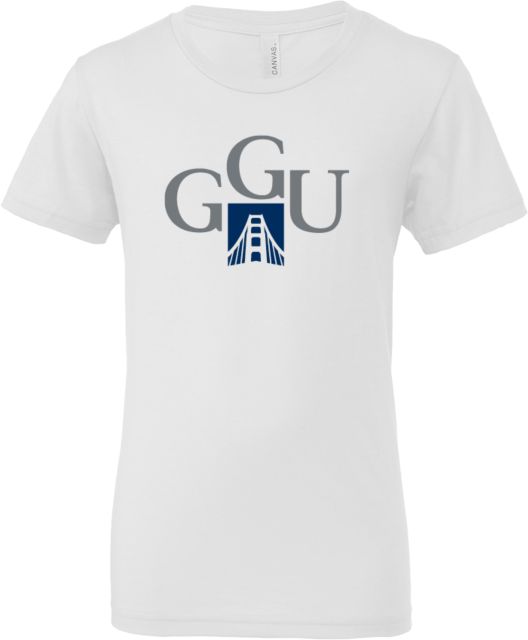 Golden Gate Bella + Canvas Youth Jersey T Shirt Golden Gate University Insignia - ONLINE ONLY
