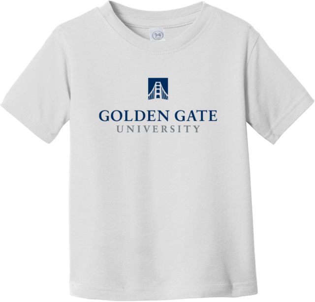 Golden Gate Toddler T Shirt Golden Gate University Stacked - ONLINE ONLY