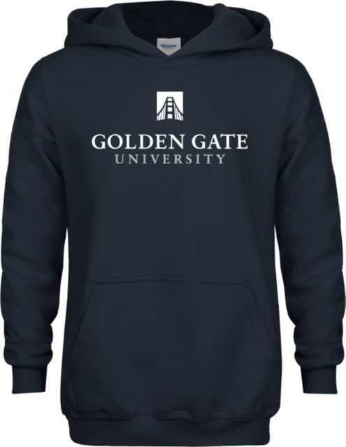 Golden Gate Youth Fleece Hoodie Golden Gate University Stacked - ONLINE ONLY