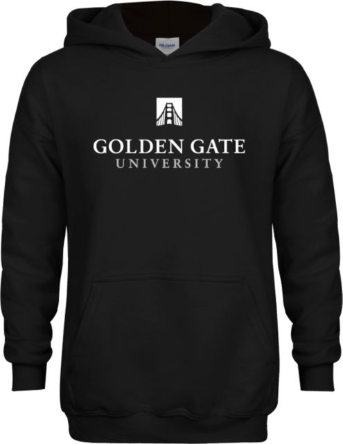 Golden Gate Youth Fleece Hoodie Golden Gate University Stacked - ONLINE ONLY