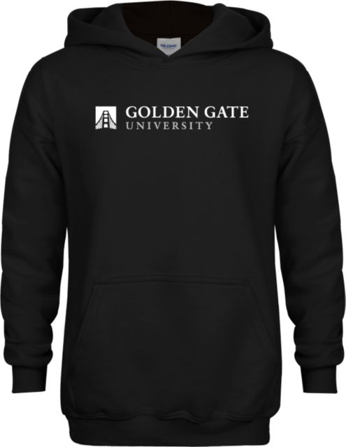 Golden Gate Youth Fleece Hoodie Golden Gate University Stack Left - ONLINE ONLY