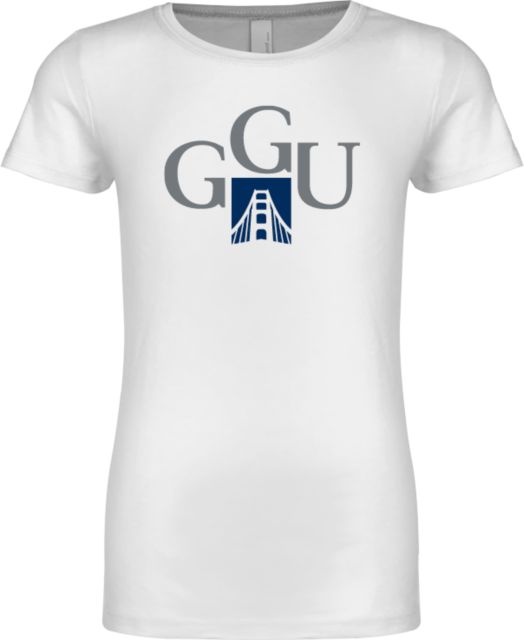 Golden Gate Next Level Girls Fashion Fit T Shirt Golden Gate University Insignia - ONLINE ONLY