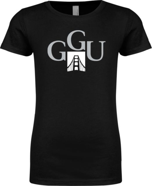 Golden Gate Next Level Girls Fashion Fit T Shirt Golden Gate University Insignia - ONLINE ONLY